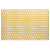 Classy Tropical Hibiscus flower Pattern Yellow Stof (Yard (91,4 cm))