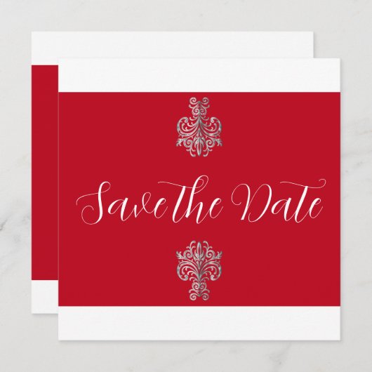 Classy Two Colour's Save The Date (Voorkant / Achterkant)