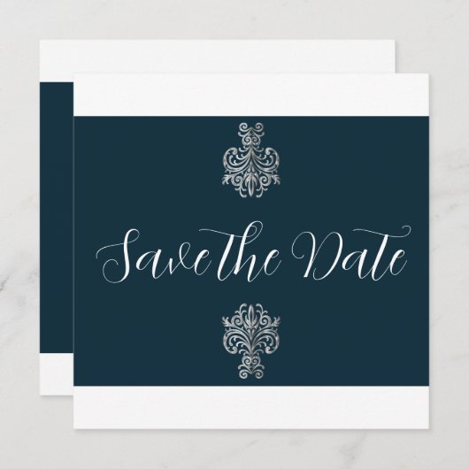Classy Two Colour's Save The Date (Voorkant / Achterkant)
