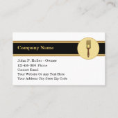 Classy Unique Painter Visitekaartjes (Voorkant)