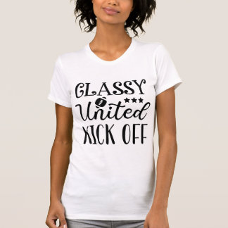Classy United Kick Off American Football Wedstrijd T-shirt