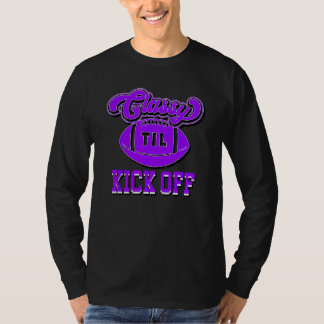 Classy Until Kick Off Womens Youth American Footba T-shirt