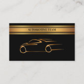 Classy Upscale Automotive Visitekaartjes Unique (Voorkant)