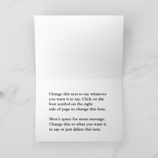 Classy Upscale Elegant Budget Dank u Kaarten (Binnen)