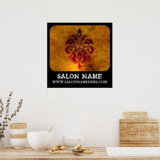 Classy Upscale Modern Business Poster (Keuken)