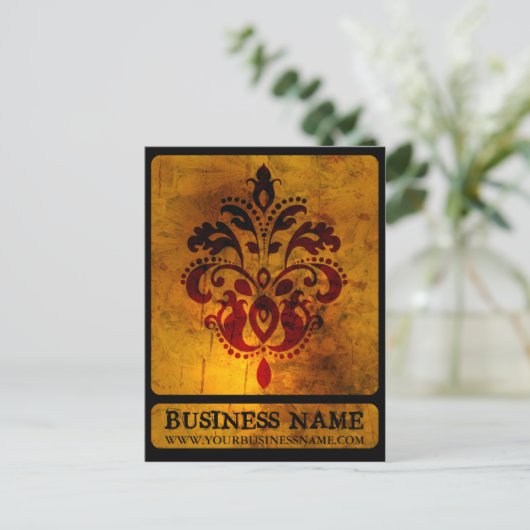 Classy Upscale Moderne Briefkaarten (Staand voorkant)