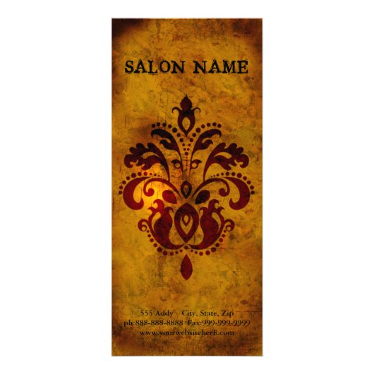 Classy Upscale Moderne Business Reclamekaart (Voorkant)