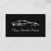 Classy Upscale Visitekaartjes voor autothema's (Voorkant)