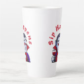 Classy Vampire – Sip Happens Latte Mok (Voorkant)