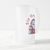 Classy Vampire – Sip Happens Matglas Bierpul (Voorkant rechts)