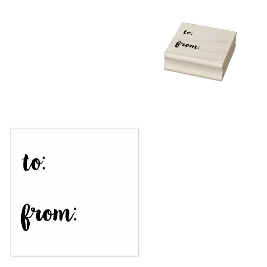 Classy van en naar rubberstempel (Gestempeld)