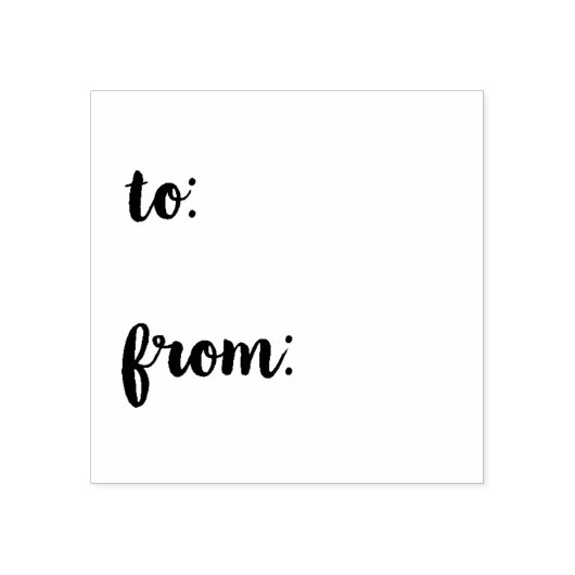 Classy van en naar rubberstempel (Afrduk)