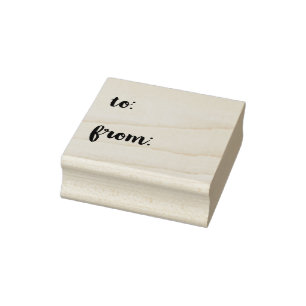 Classy van en naar rubberstempel