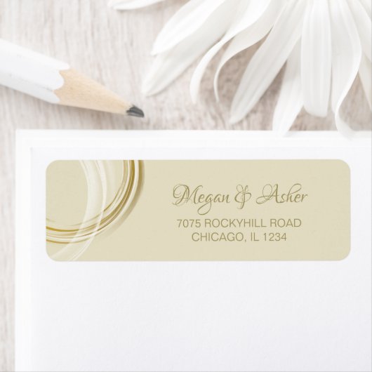 Classy Vanilla met Gold Ring Etiket (Insitu)