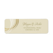 Classy Vanilla met Gold Ring Etiket (Voorkant)