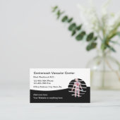 Classy Vascular Vein Care Appointment Cards Visitekaartje (Staand voorkant)