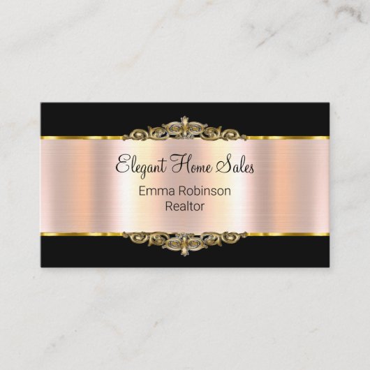 Classy Vastgoed Luxe Visitekaartjes (Voorkant)