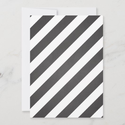 CLASSY-VERLOVING | INVITE VAN DE BETROKKENE KAART (Achterkant)