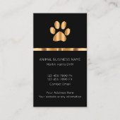 Classy Veterinarian Appointment Business Visitekaartje (Voorkant)