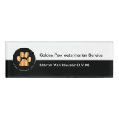 Classy Veterinarian Kantoor ID Badges (Voorkant)