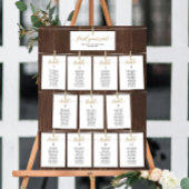 Classy Vind uw stoel Bruiloft Zitkaarten Kaart