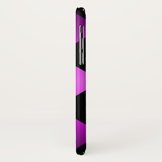 Classy Violet accent gepersonaliseerd Case-Mate iPhone Case (Achterkant/links)