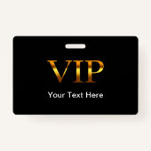 Classy VIP Visitor Badge (Voorkant)