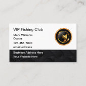 Classy VIP Vist Club Visitekaartjes (Voorkant)