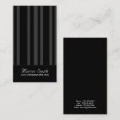 Classy-Visitekaartjes - Verticaal Stripe Design Visitekaartje (Voorkant / Achterkant)