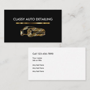 Classy Visitekaartjes voor automatische details