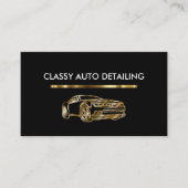 Classy Visitekaartjes voor automatische details (Voorkant)
