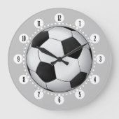 Classy Voetbal | Cool Gifts Grote Klok (Voorkant)