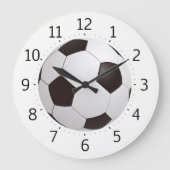Classy Voetbal | Cool Gifts Grote Klok (Voorkant)