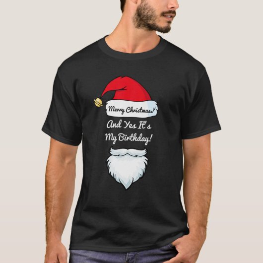Classy "Vrolijk kerstfeest en ja, het is mijn verj T-shirt (Voorkant)