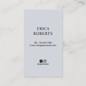 Classy Waterverf Lashes Beauty Makeup Artist Visitekaartje (Achterkant)