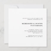 Classy We doen nog steeds gelofte Vernieuwing Part Kaart (Achterkant)