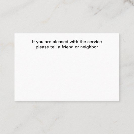 Classy Wealth Management Financial Services Visitekaartje (Achterkant)