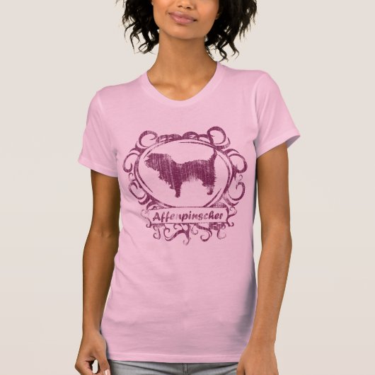 Classy Weathered Affenpinscher Women's T-Shirt (Voorkant)