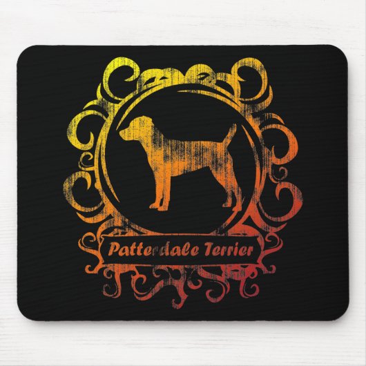 Classy Weathered Patterdale Terrier Muismat (Voorkant)
