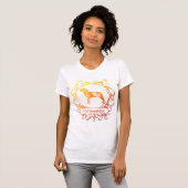 Classy Weathered Rottweiler T-shirt (Voorkant volledig)