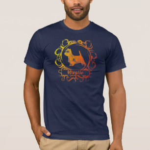 Classy Weathered Westie T-shirt
