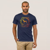 Classy Weathered Xoloitzcuintli T-shirt (Voorkant volledig)