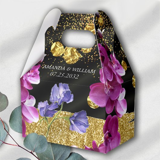 Classy Wedding Favor Box Bedankdoosjes