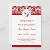 Classy Wedding Invitation Sjabloon Kaart (Voorkant)