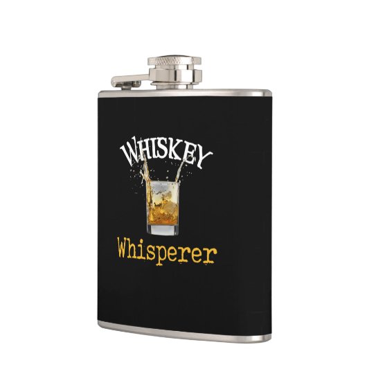 Classy Whiskey Whisperer Heupfles (Links)