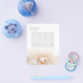 Classy White Floral Beauty Salon Flyers (Enkel)