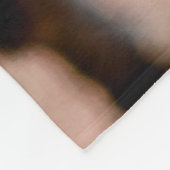 Classy White Japanse abrikozenbloemen Fleece Deken (Hoek)