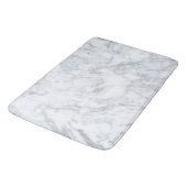 Classy White Marble Kijk Badmat (Gekanteld)