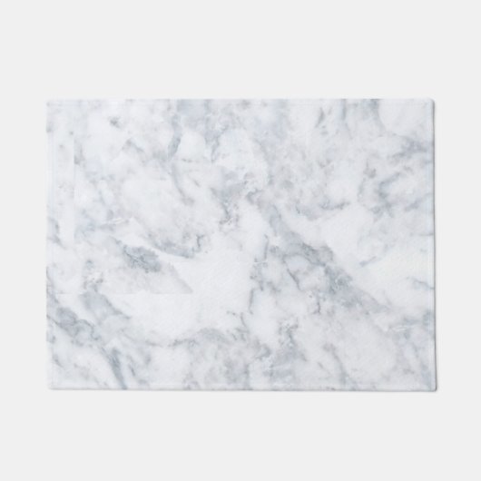 Classy White Marble Kijk Deurmat (Voorkant)