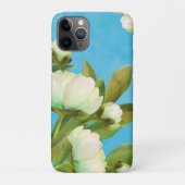 Classy White Peonies Floral Bouquet Case-Mate iPhone Case (Achterkant)